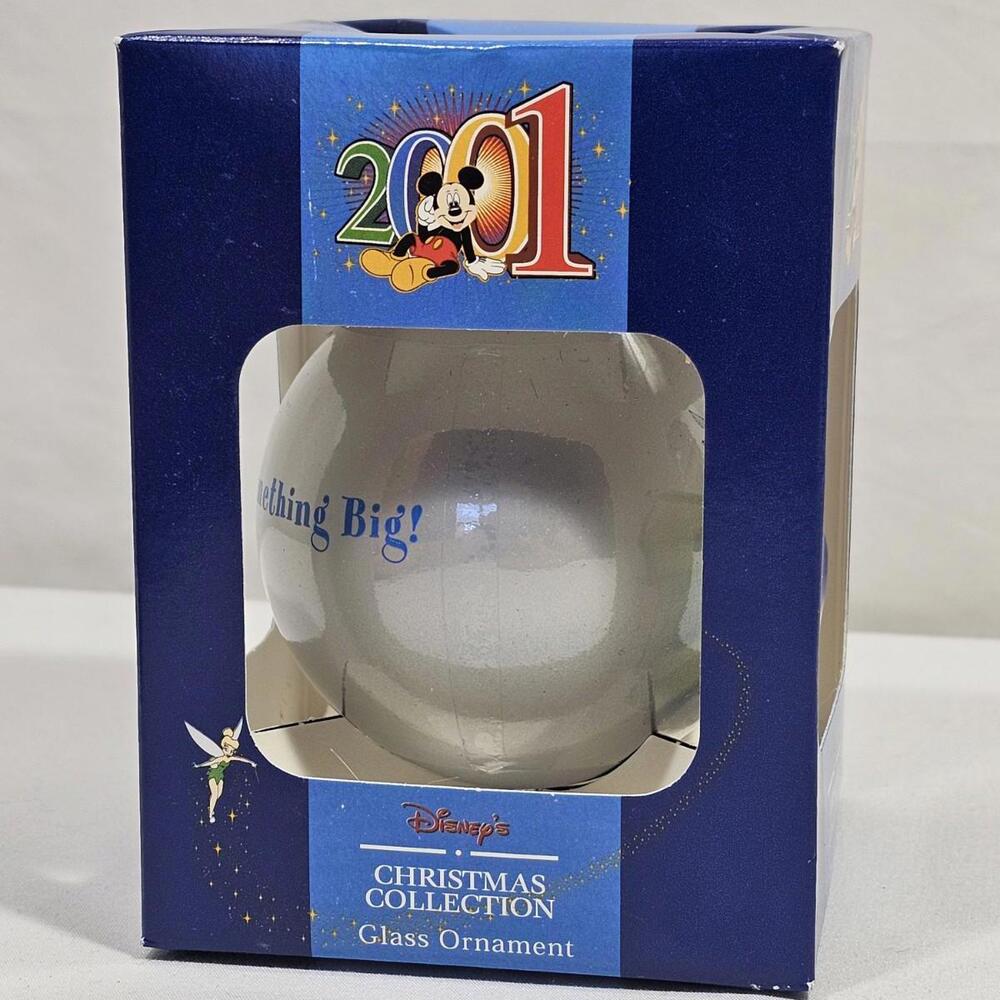 Vintage Disney This Is The Start Of Something Big 2001 Glass Christmas Ornament - Picture 4 of 5